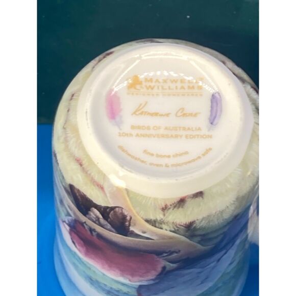 Maxwell Williams Birds Of Australia 10th Anniversary China mug Katherine Castle - Picture 3 of 4